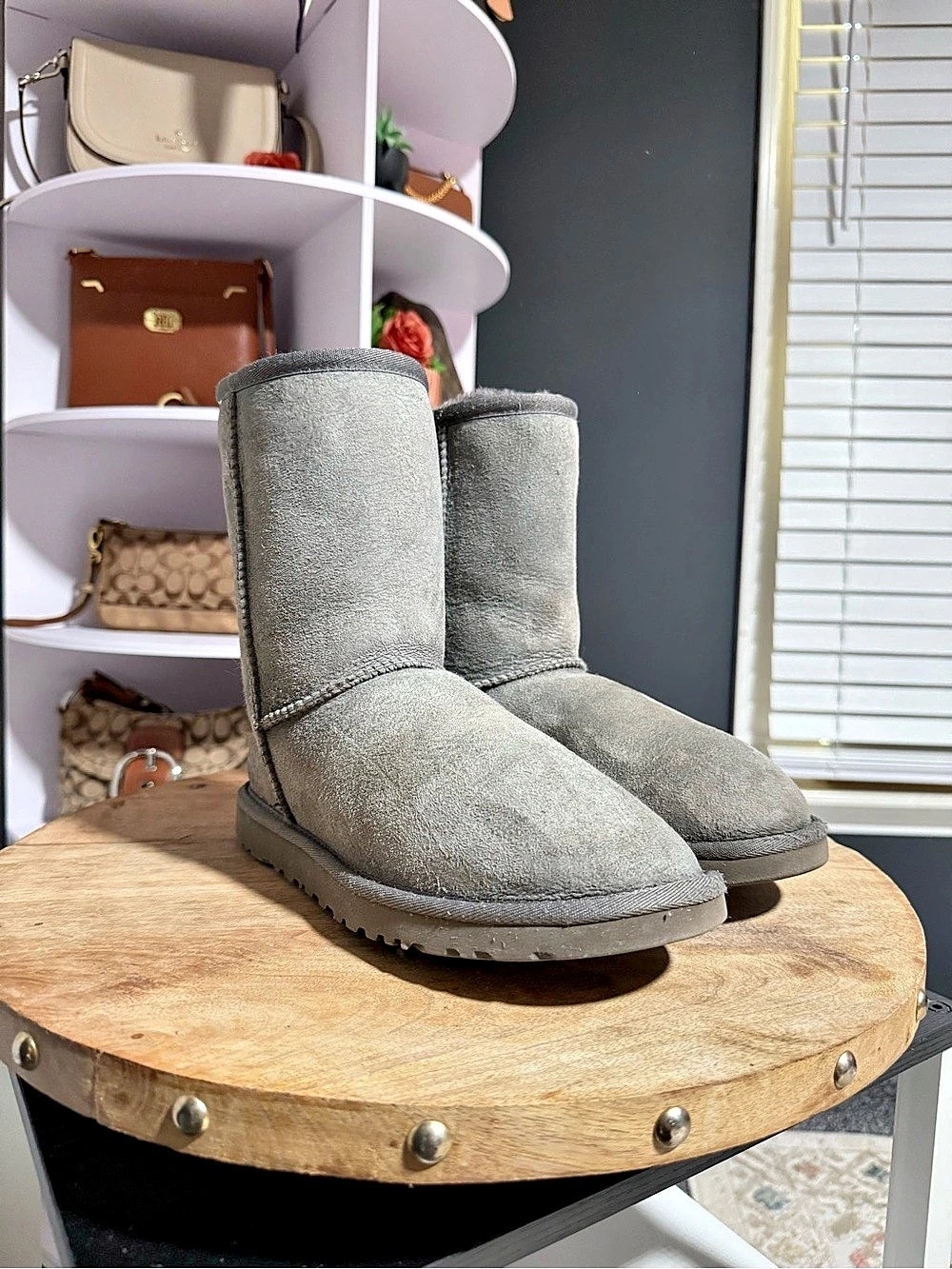UGG Classic Short Boot Gray 6W